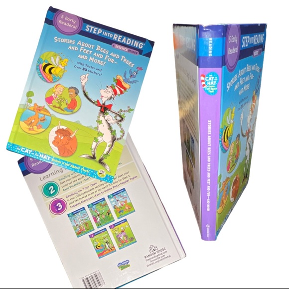 Children’s book! The Cat In The Hat! 5 early readers all in 1! Preschool-3grade - Picture 4 of 11